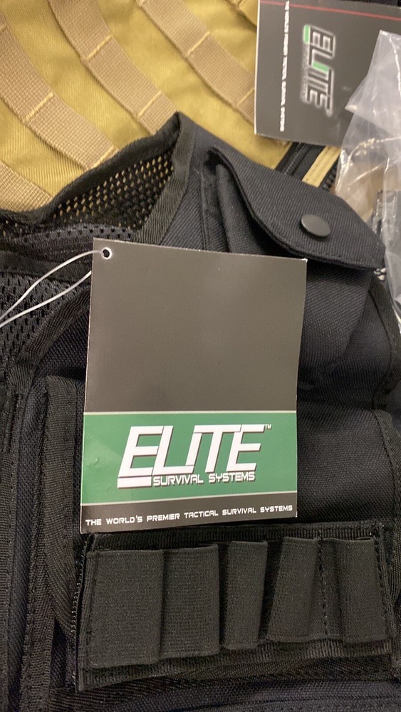 elite survival systems Tactical Vest 5 Piece Lot