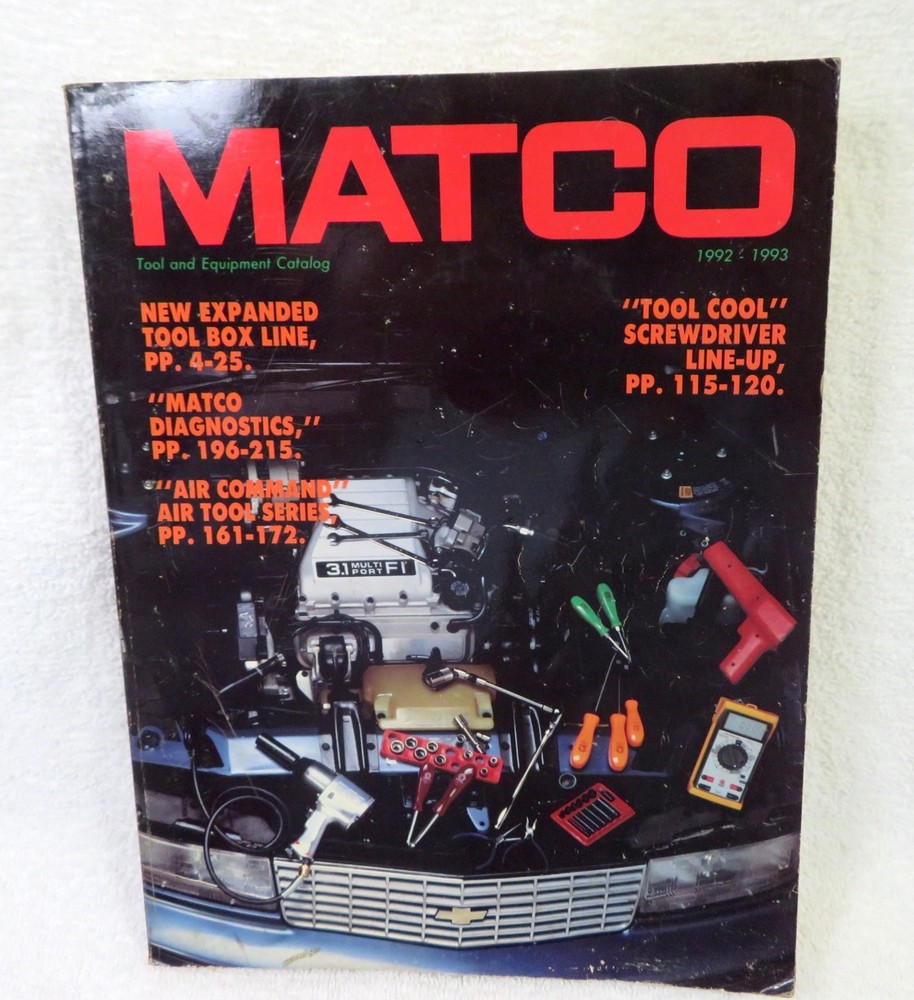 1992 1993 MAC Tools Product Catalog Automotive Tools