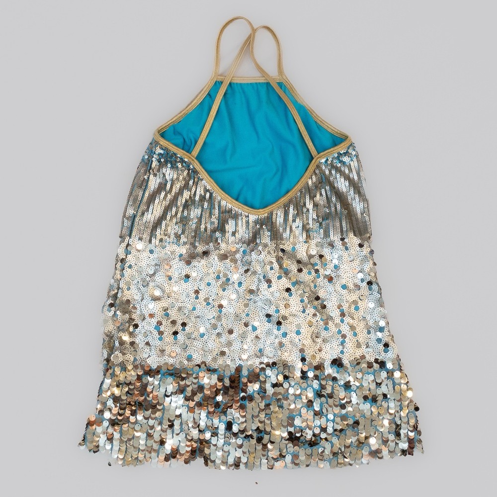 Sparkly mini dress dance costume