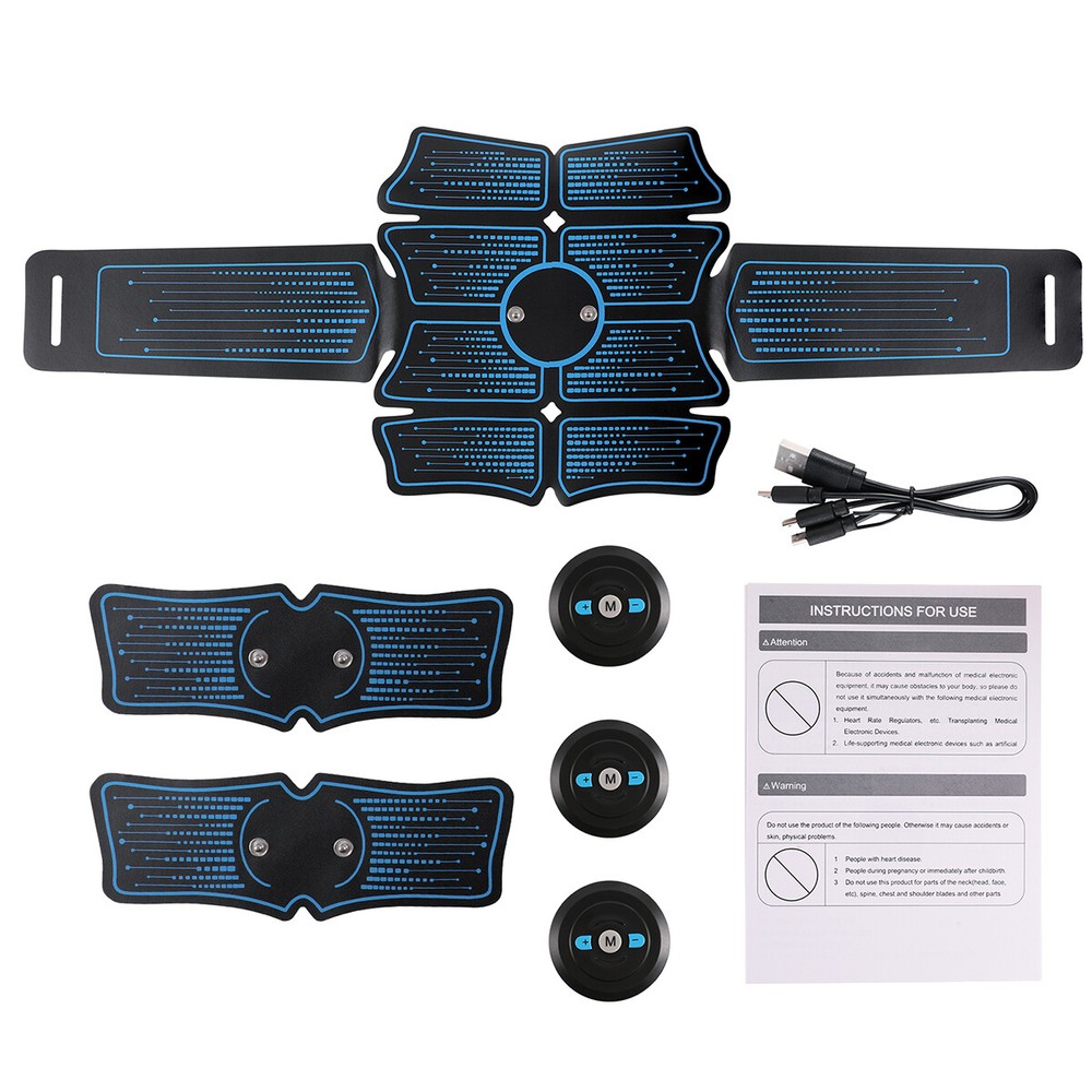 Tactical X Abs Stimulator - Abs - Arms - Hips - ultimate abs 360 stimulator USB