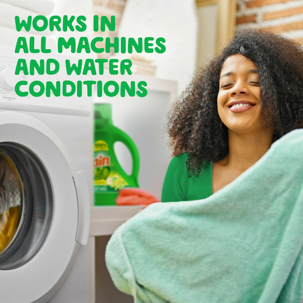 (2 Pack) Gain Original HE Laundry Detergent 107 Loads 154 -fl oz
