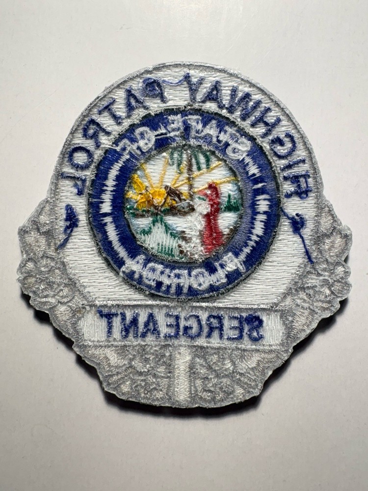 Florida Highway Patrol Sergeant Patch