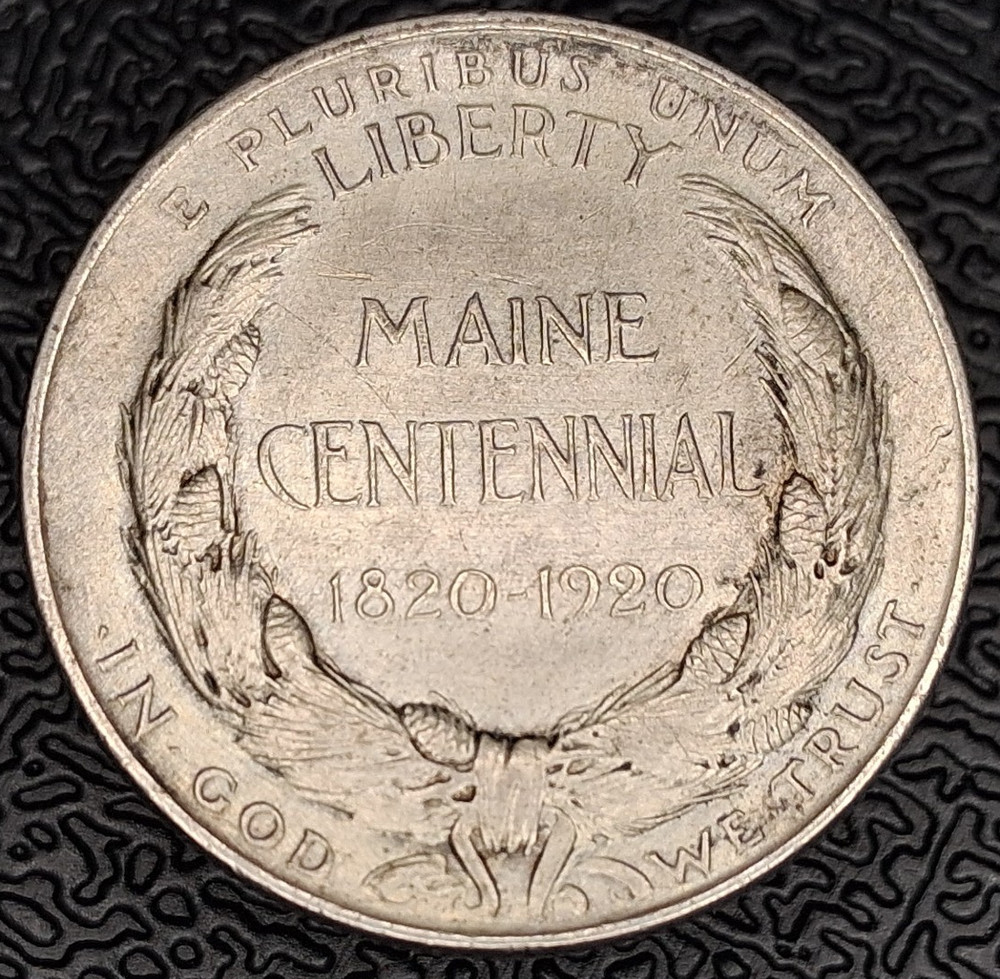 1920 Maine Commemorative Silver Half Dollar