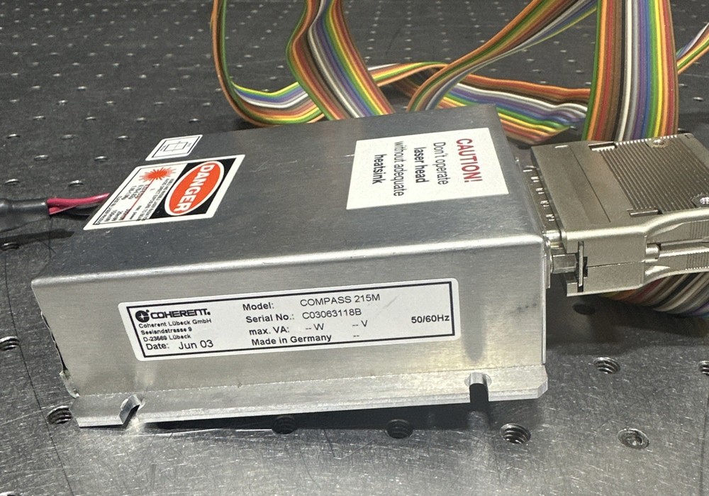Coherent COMPASS 215M-10 Laser Head & Controller OEM DPSS Laser System