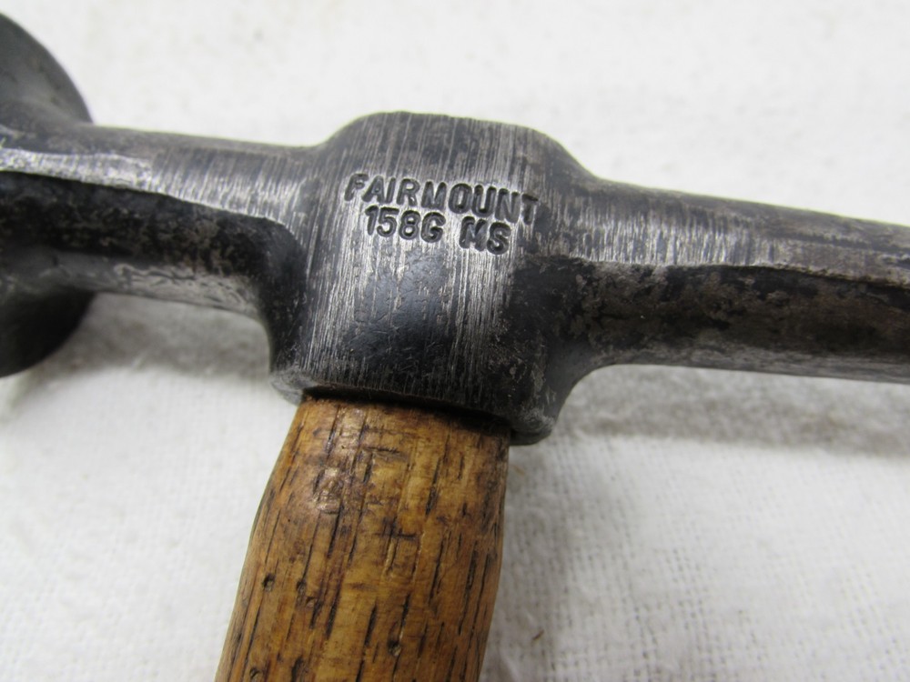 Clean USA Fairmount 158G MS Auto Body Hammer Original Solid Handle Smooth Face