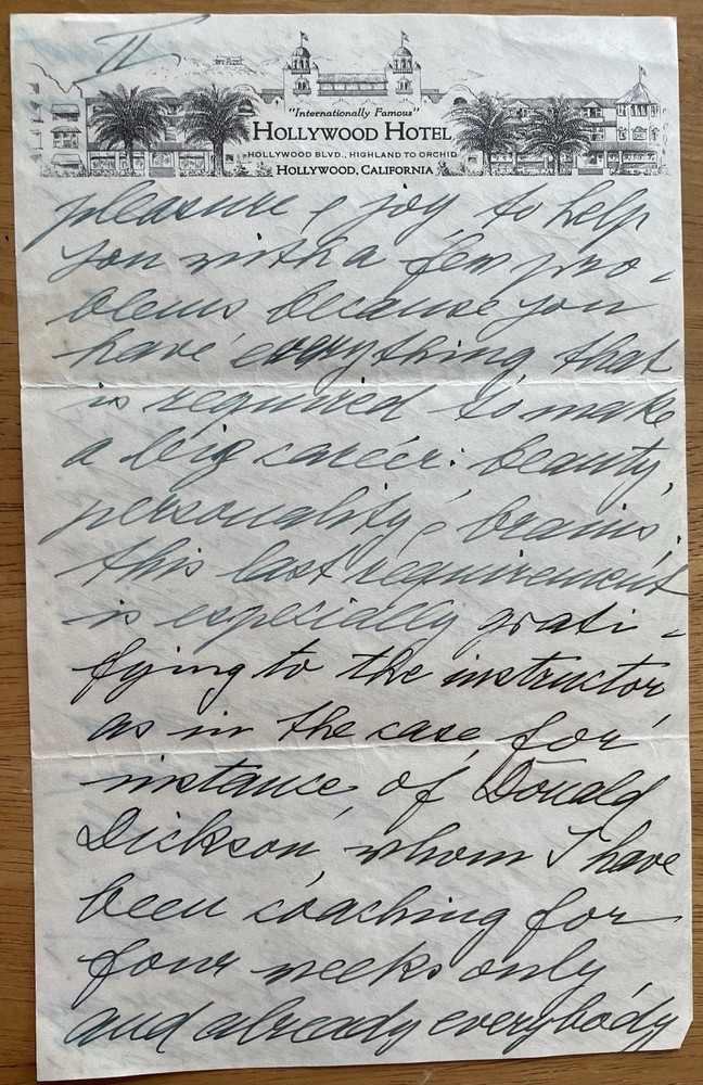 Opera Soprano Margaret Matzenauer Autograph Letter