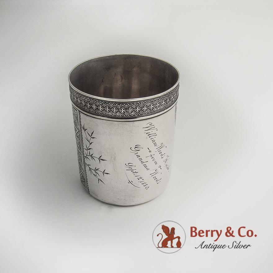 Aesthetic Cup Sterling Silver Whiting Silversmiths 1880