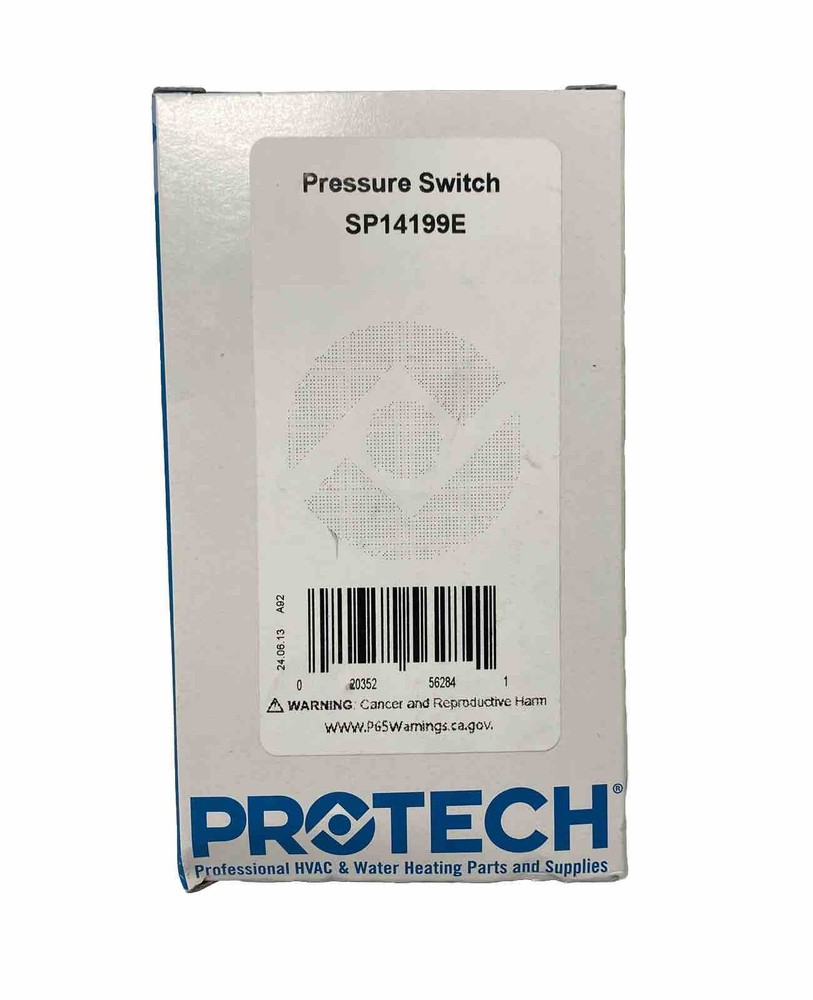 SP14199E Upgraded Replacement Richmond Water Heater Pressure Switch