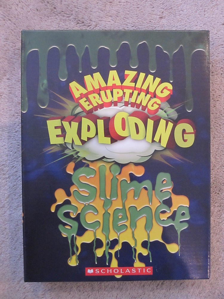 AMAZING ERUPTING EXPLODING SLIME SCIENCE kit BRAND NEW Scholastic
