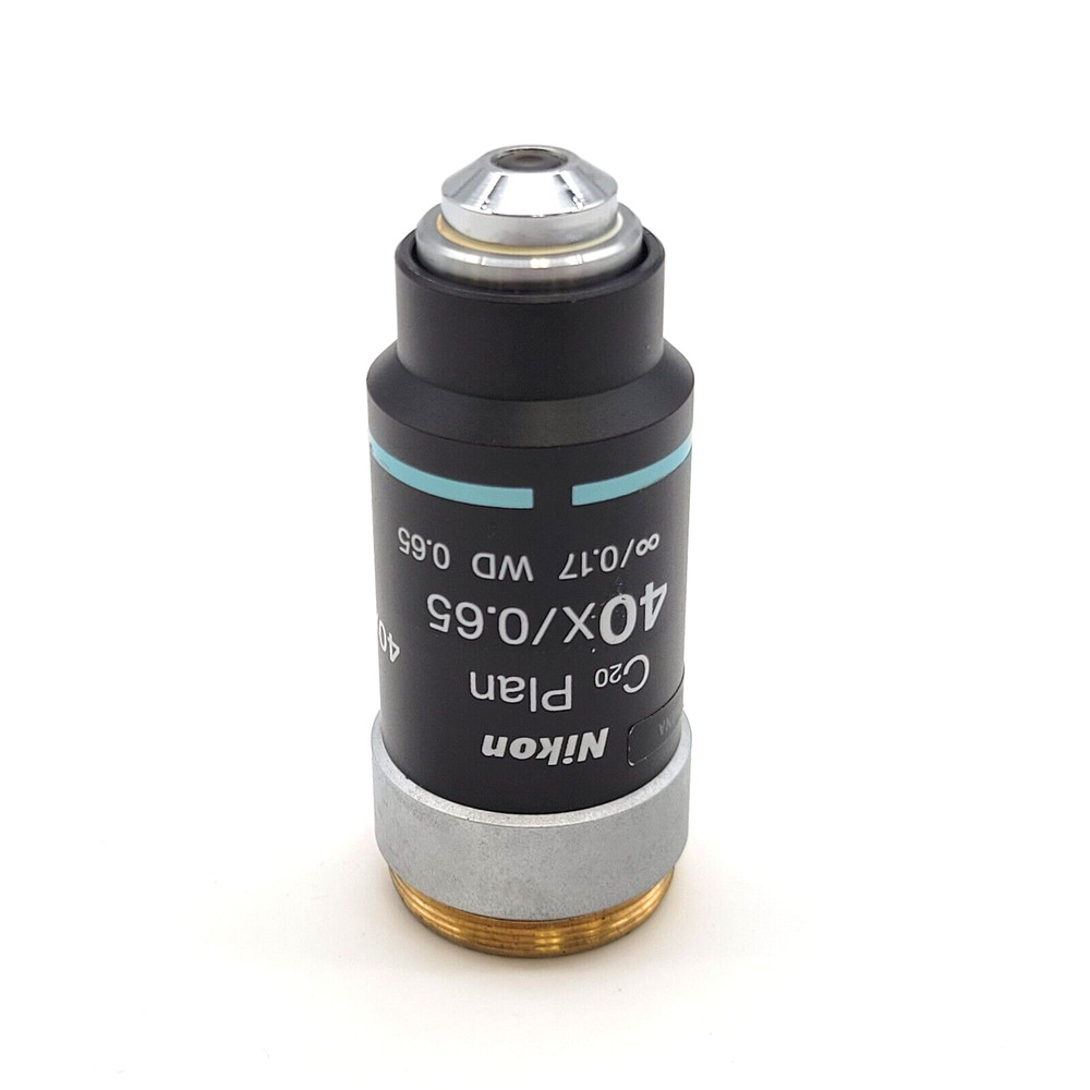 Nikon Microscope Objective C20 Plan 40x/0.65 for E200