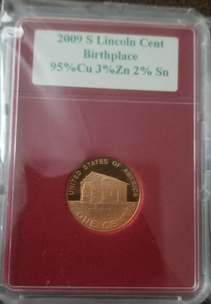 2009 lincoln cent proof set encapsulated