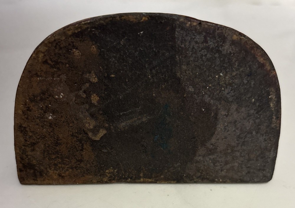 Vintage NC State Wolfpack Cast Iron Bookend (1)