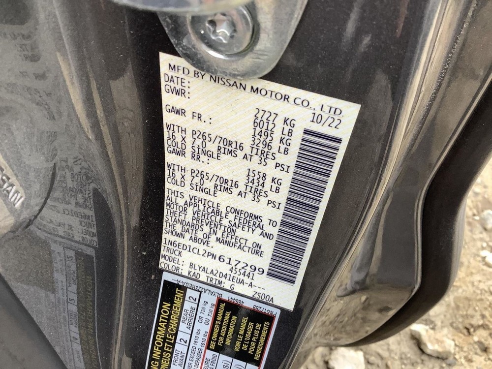 Speedometer MPH S Model Fits 23 FRONTIER 4518774