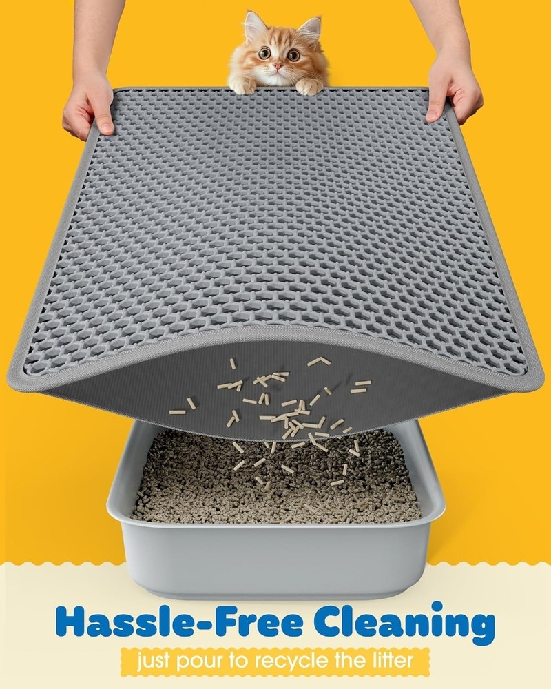 Cat Litter Trapping Mat for Scatter Control
