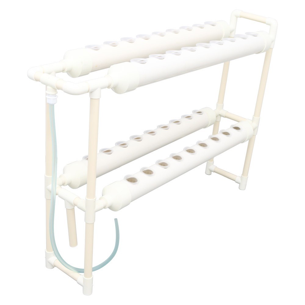 Hydroponic 36 Plant Site Grow Kit Vegetables Grow System Two Layers Two Rows