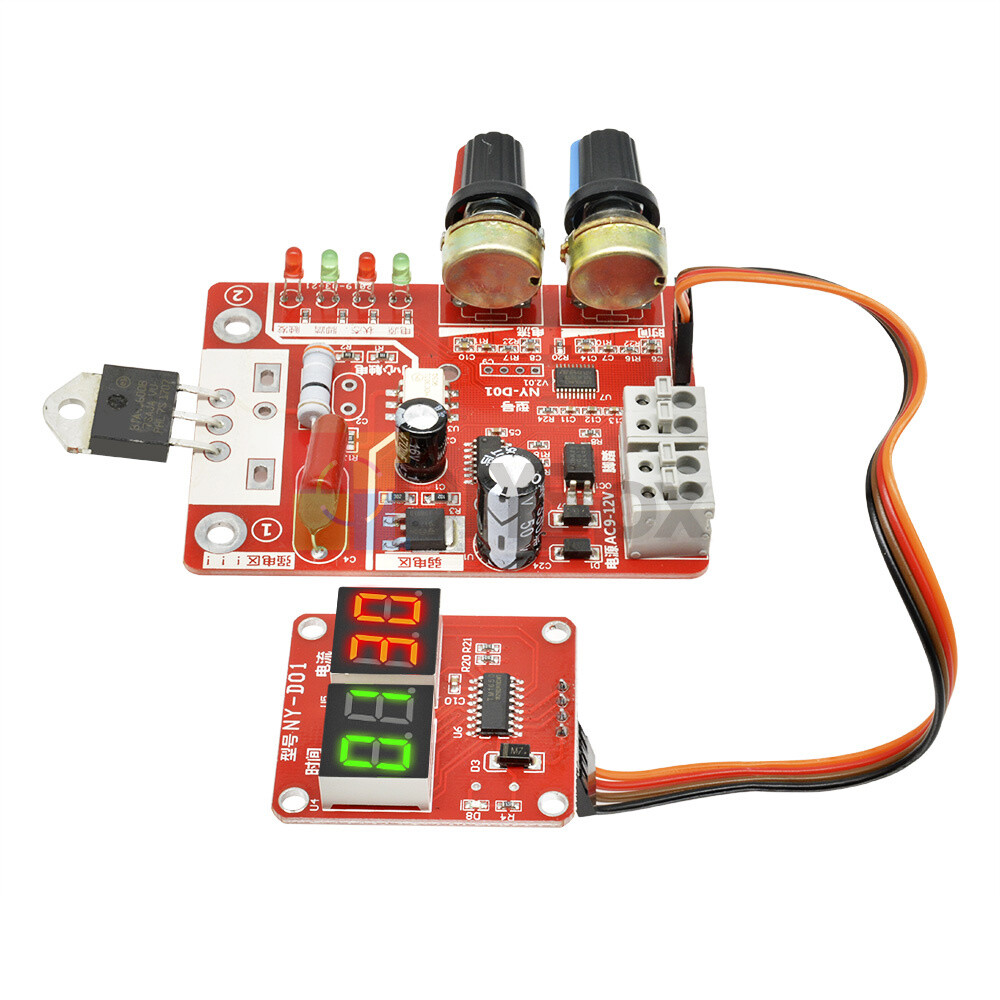 Digital 40A/100A Spot Welding Machine Time Controller Board+Power Transformer