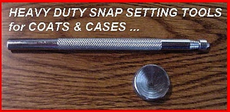 20 Buttons & Sockets for canvas SNAPS NICKEL ~ NO TOOLS