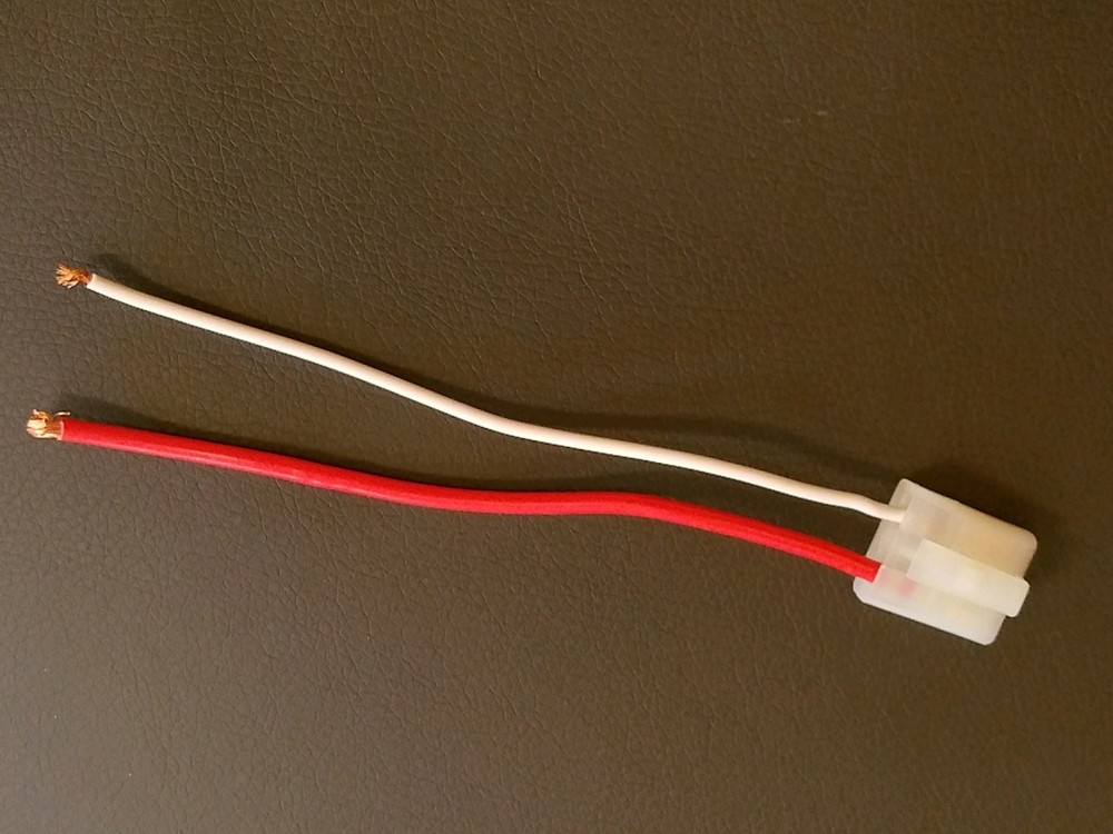 Pigtail for WHITE Tractor 2 Wire Delco Alternator W/ INTERNAL Regulator