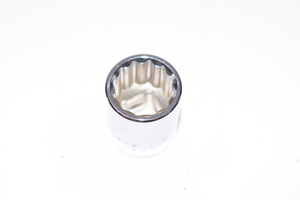 Crescent 15mm Metric Socket 12 Point 3/8'' Drive