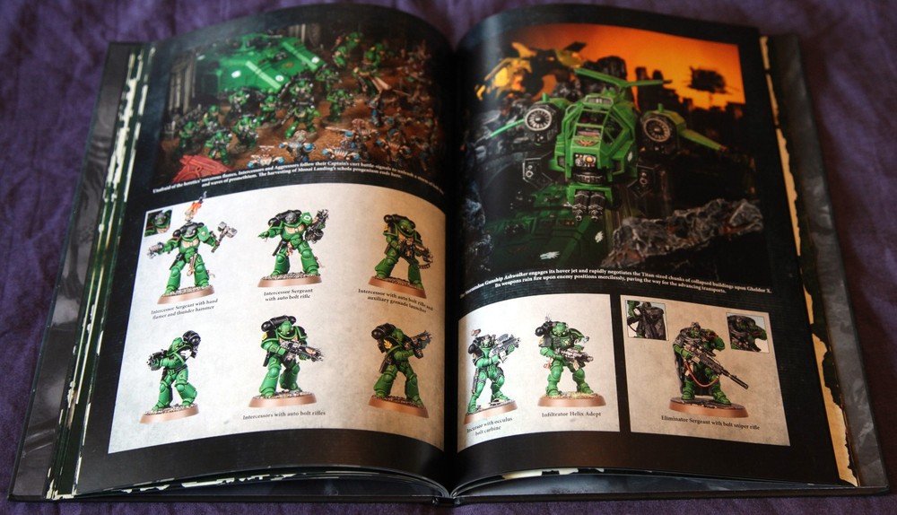 Warhammer 40k, Salamanders Codex Supplement, Hardback Edition, Games Workshop
