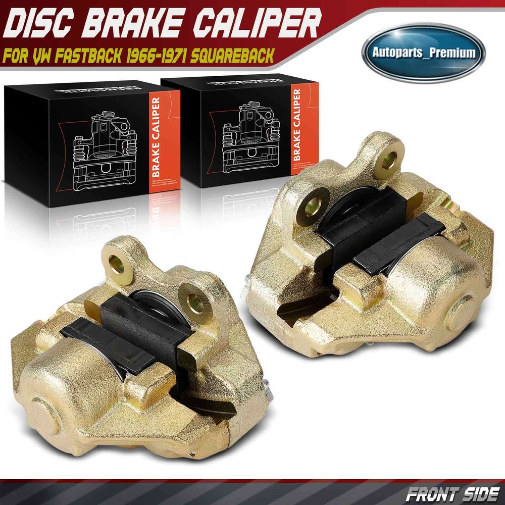 Front Disc Brake Caliper for VW Beetle Fastback 67-79 Squareback Karmann Ghia