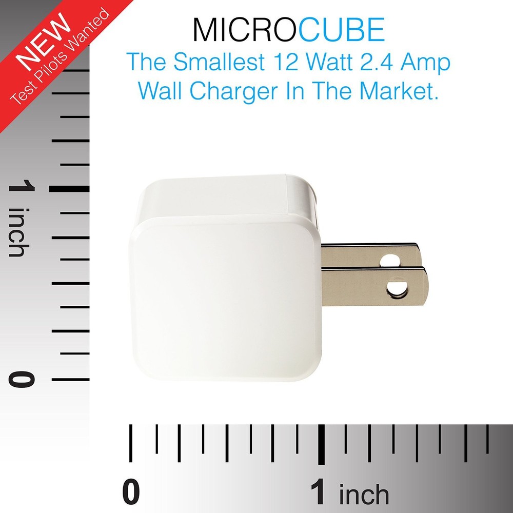 NEW OEM HAMA 2.4 Amp Wall Home Charger Cube & 6FT Micro USB Cable Combo
