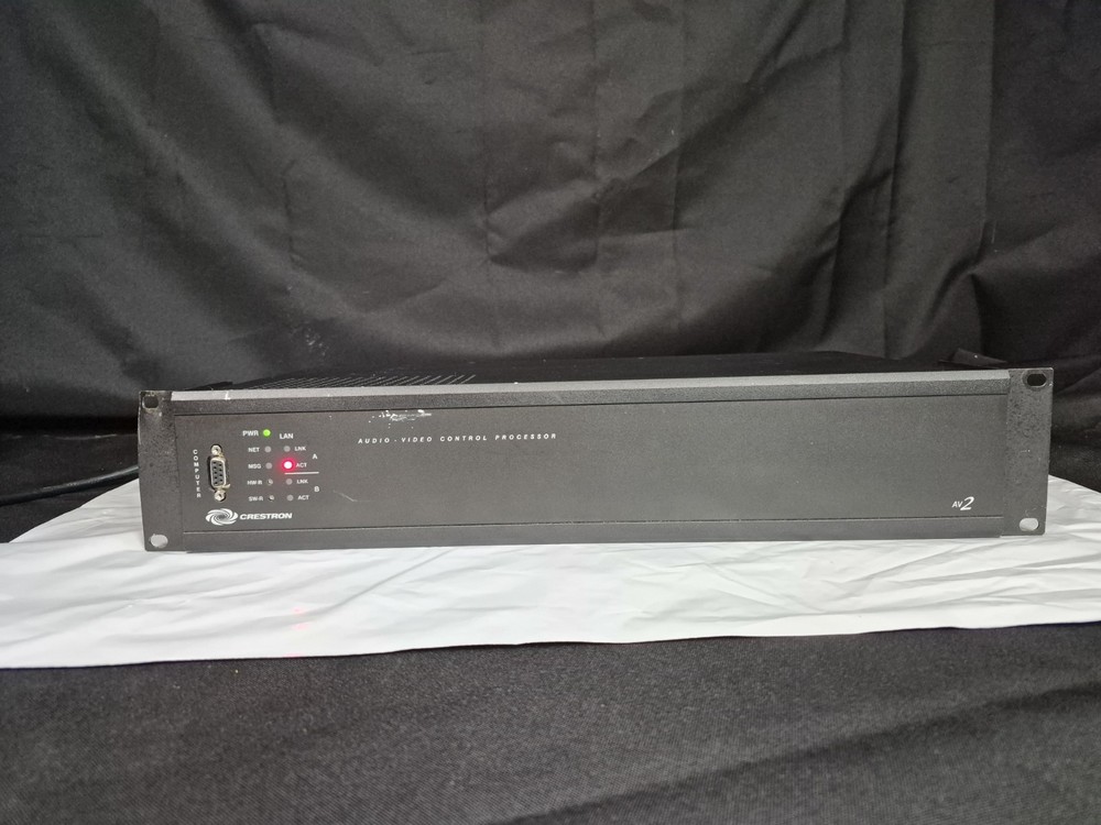 Crestron Audio Video Control Processor AV2 & Rack Mount , Tested And Working,