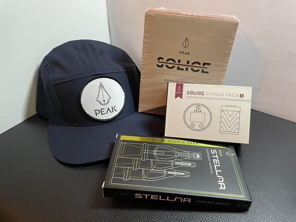 PEAK Solice Wireless Tattoo Pen Machine Bundle
