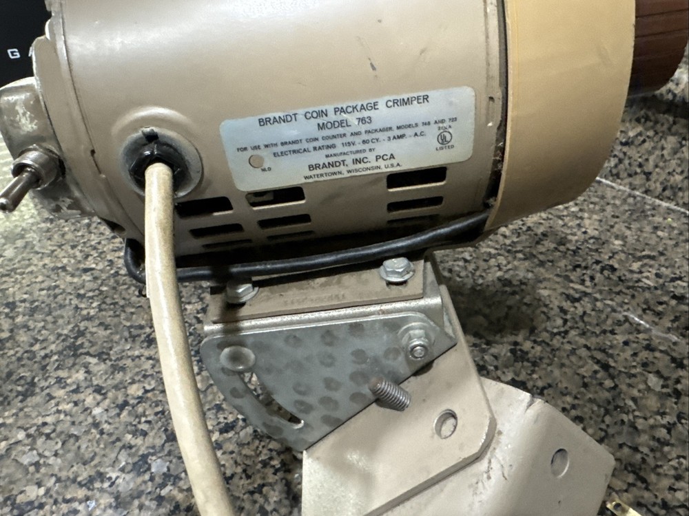 Brandt Coin Package Crimper Model 763