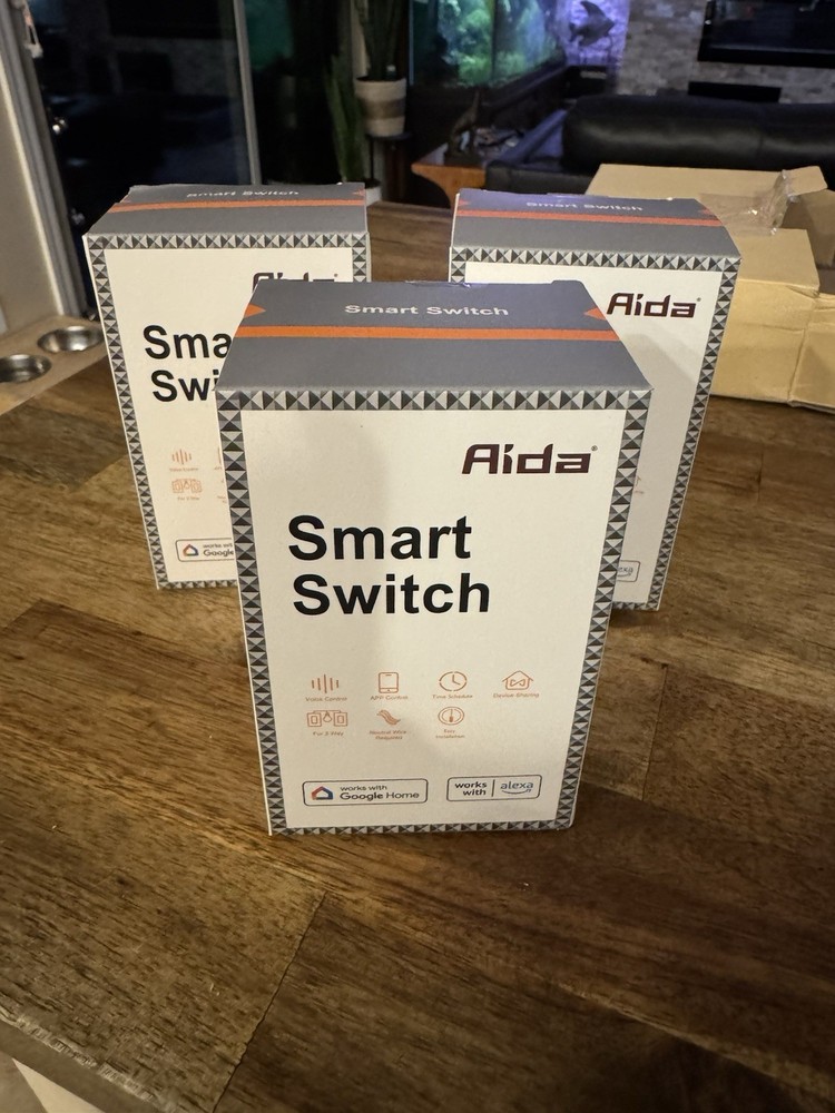 Aida 3-Way Smart Switch 3 Pack Wall Light