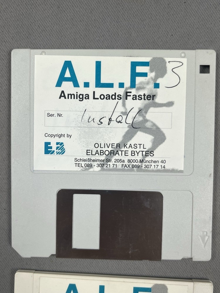 Elaborate Bytes A.L.F. “Amiga Loads Faster” Software