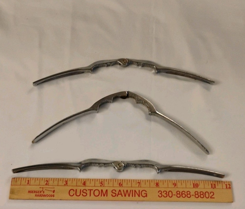 Vintage Metal Nutcrackers