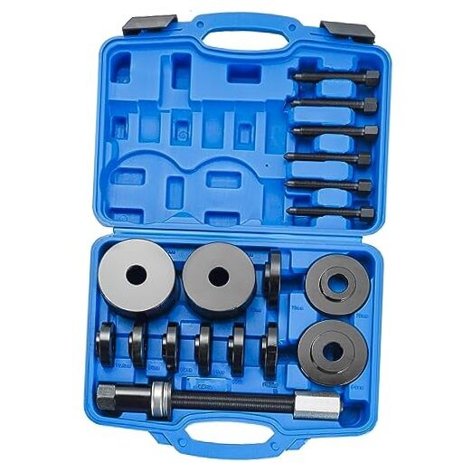 19pcs Universal Front Wheel Drive Bearing Puller | Front Wheel Hub Removal