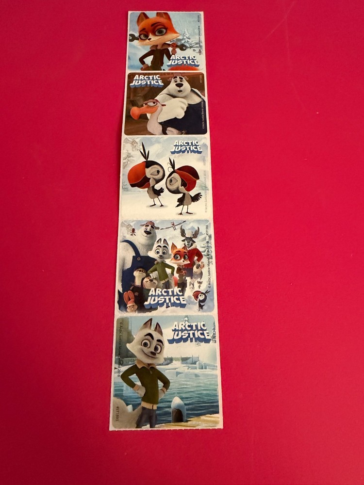 STICKER SHEET: Arctic Justice animals