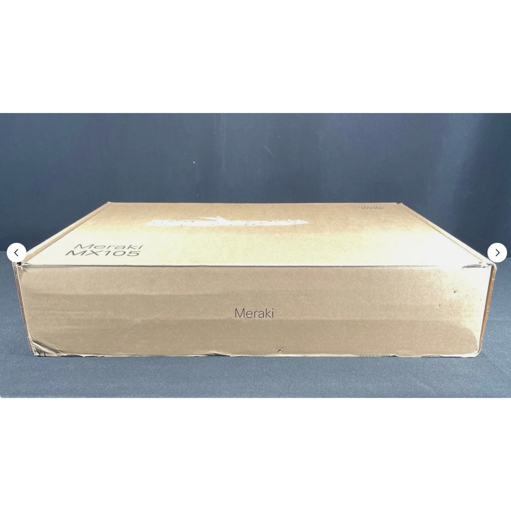 Cisco Meraki MX105-HW Network Security Appliance UNCLAIMED