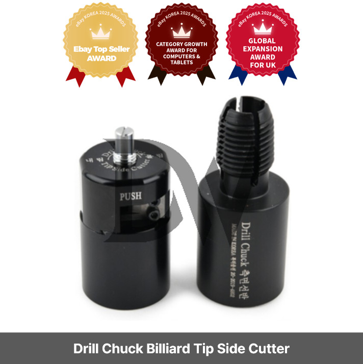 Drill Chuck Billiard Tip Side Cutter Using sliding method Device / Tracking