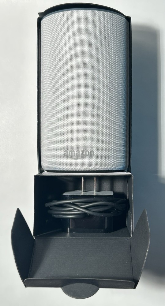 Amazon Echo (2nd Generation) Smart Assistant - Sandstone Fabric - XC56PY