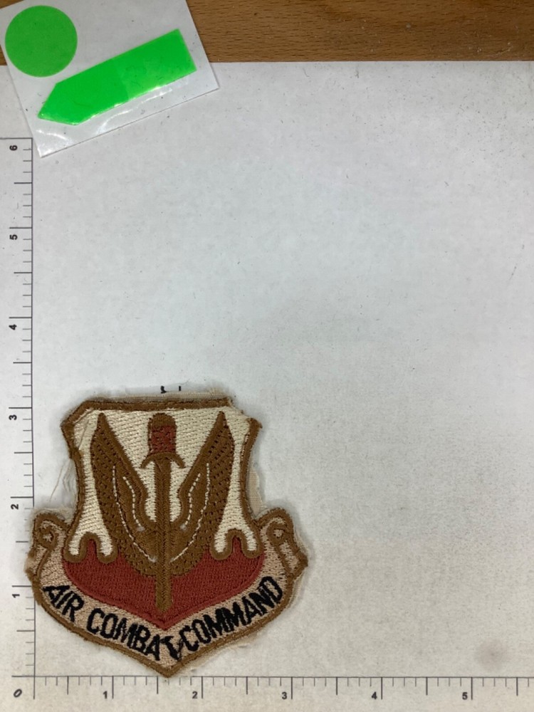 THEATER MADE USAF AIR COMBAT COMMAND SQUADRON PATCH