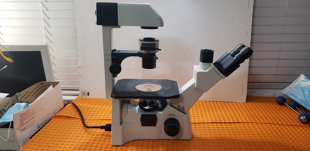 Motic AE31 Series Inverted Microscope with 3 Objectives