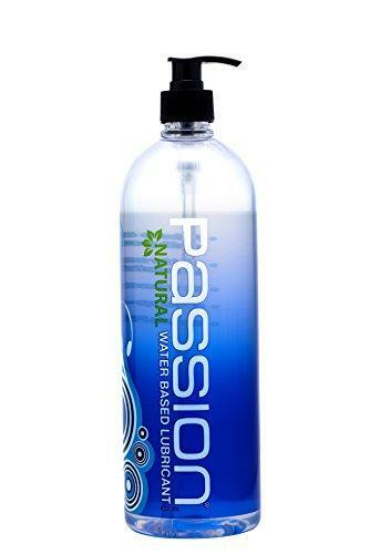Passion Natural Water-Based Lubricant - 34 oz