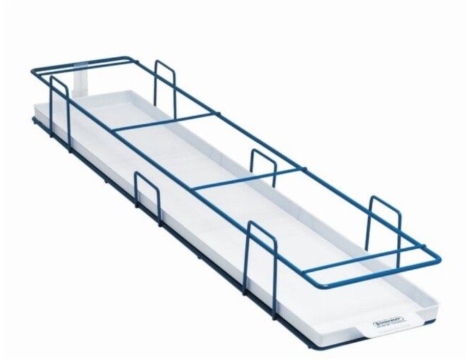 Bel-Art SCIENCEWARE FREEZER RACK, BLUE, NEW OPEN BOX