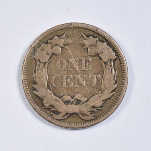 1857 FLYING EAGLE CENT ~ BROKEN WING TIP VARIETY VG/FINE!