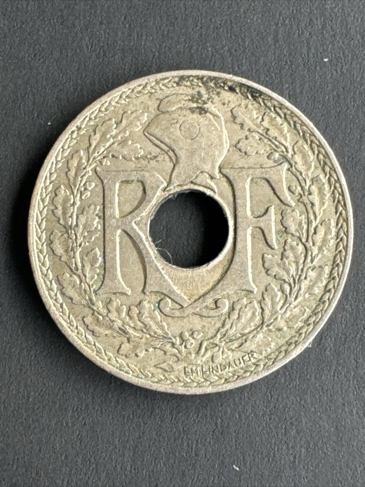 France ( Third Republic ) 1918 - 5 Centimes Coin