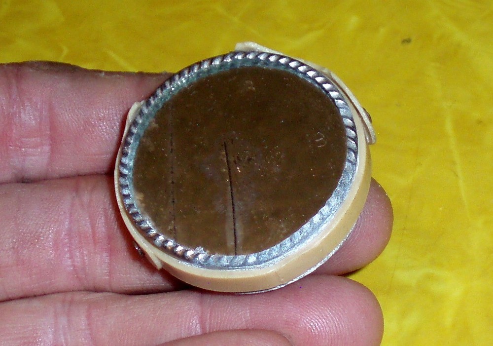 ANTIQUE COMPASS EMERGENCY SIGNAL MIRROR COMPASSES