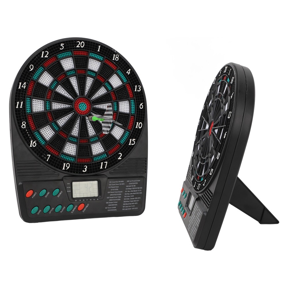 Electronic Dartboard Set Automatic Scoring Soft Tip Dartboard With Multiple FF