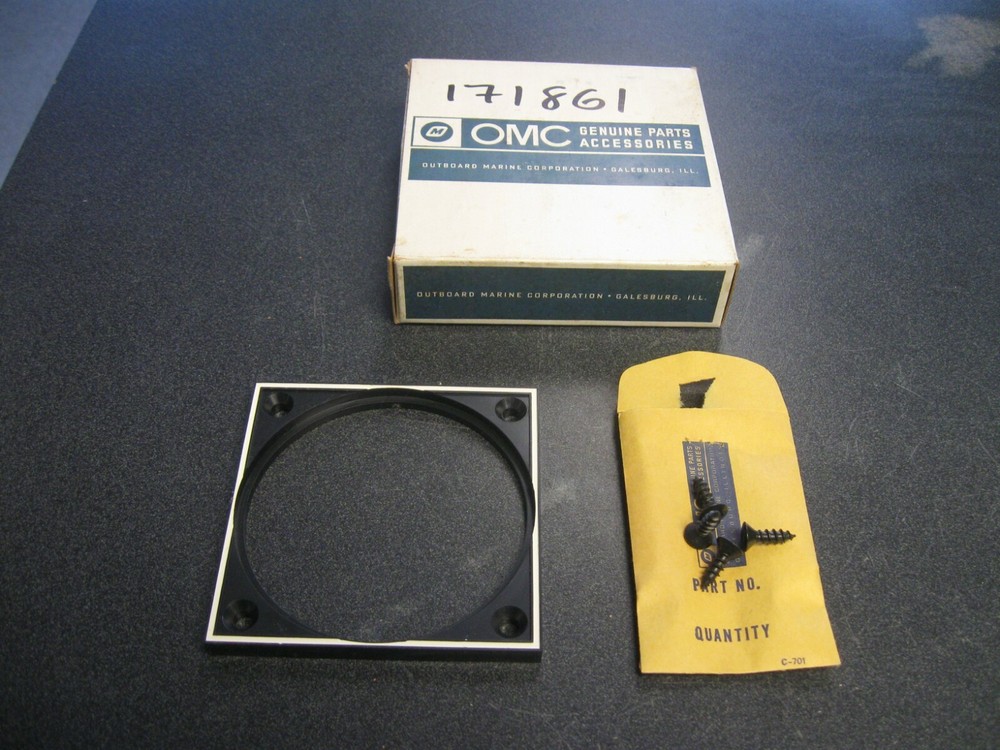 Johnson Evinrude Omc 0171861 Dash Panel Assy