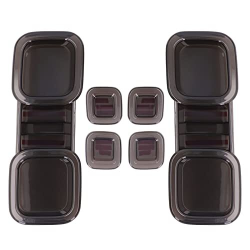 Tail Light Shade, Car Tail Light Cover Decorative ABS Replacement for Defender