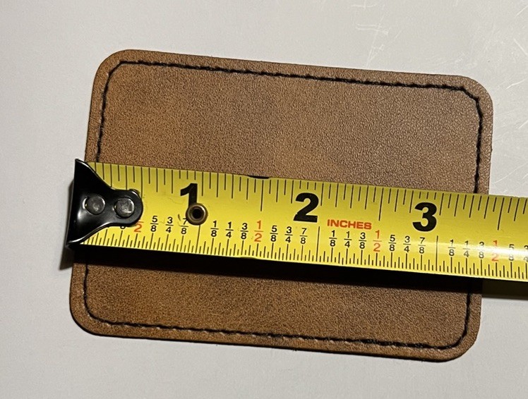 Colt Defence Iron on Leather Patch 3.5” X 2.5” Custom