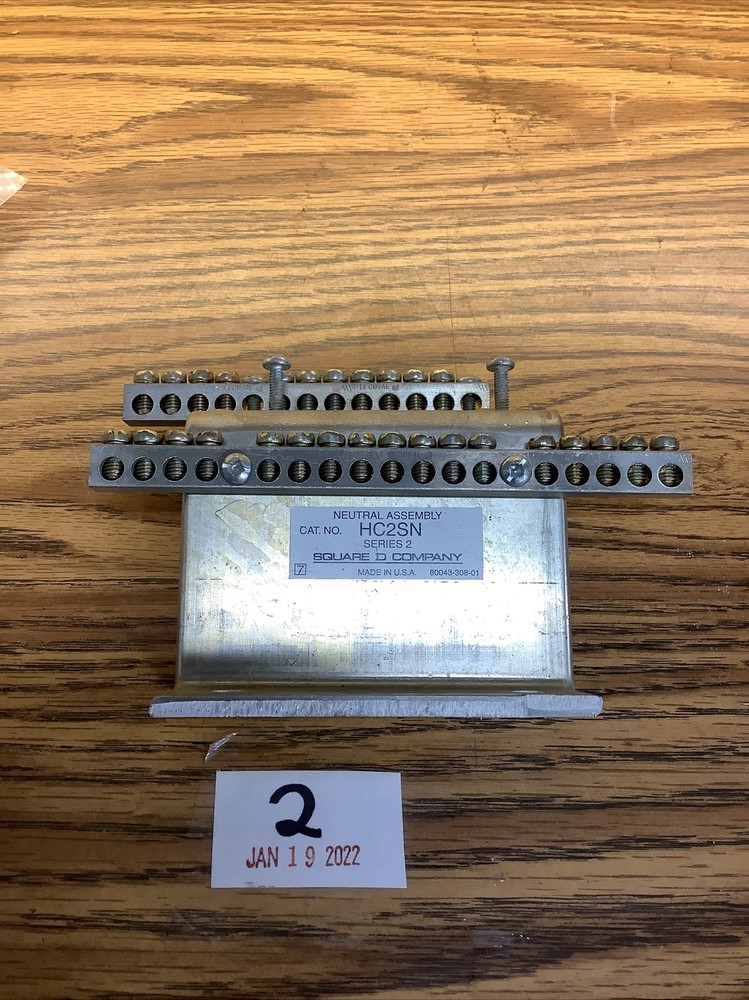 HC2SN SQUARE D Neutral Assembly Series 2 USED