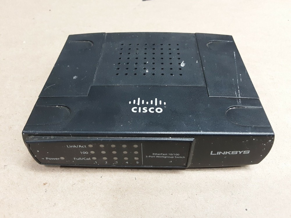 Cisco-Linksys EZXS55W EtherFast 10/100 5-Port Workgroup Switch #07H102